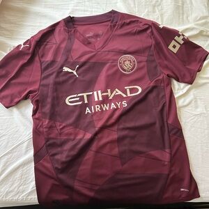 Puma Manchester City Maroon Jersey “Bernardo” 20